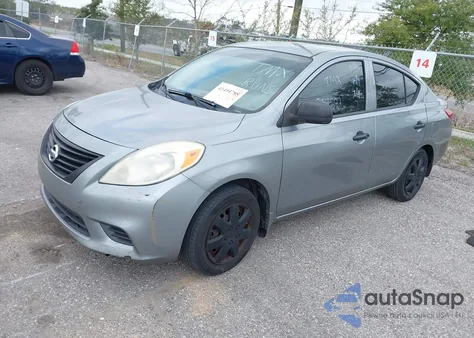 2013 Nissan Versa 1.6 S from USA, damaged, VIN 3N1CN7AP4DL834707